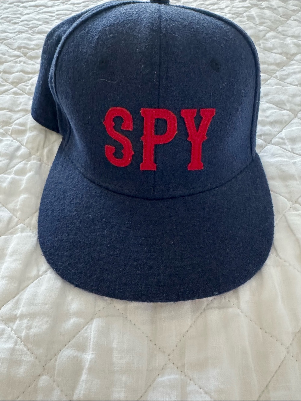 SPY Navy and Red Men’s Spyglass Hill Golf Coarse Pebble Beach Golf Hat